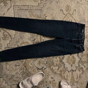Super high rise jeans from American Eagle dark wash like new